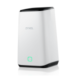 13496-Zyxel FWA510 router inalambrico Multi-Gigabit Ethernet Tribanda (2,4 GHz/5 GHz/5 GHz) 5G Negro, Blanco