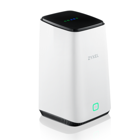 13497-Zyxel FWA510 router inalambrico Multi-Gigabit Ethernet Tribanda (2,4 GHz/5 GHz/5 GHz) 5G Negro, Blanco