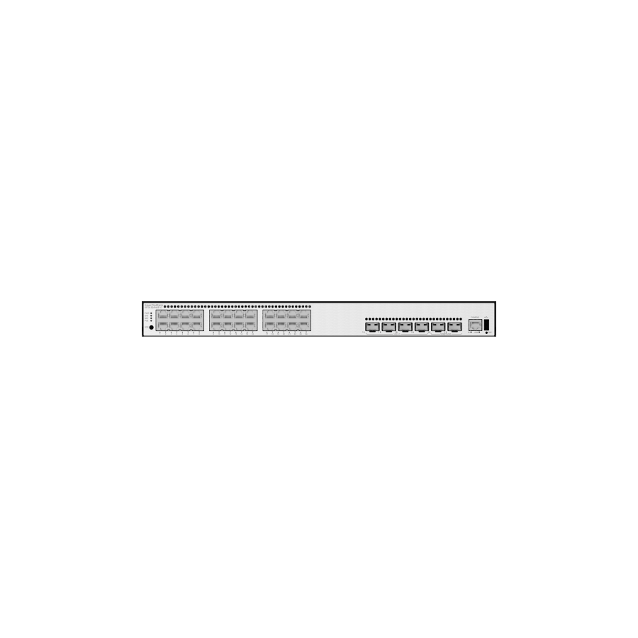 13626-Huawei S5735-S24P4XE-V2 Gigabit Ethernet (10/100/1000) Energia sobre Ethernet (PoE) 1U Negro, Metalico 13626-Huawei S5735-S24P4XE-V2 Gigabit Ethernet (10/100/1000) Energia sobre Ethernet (PoE) 1U Negro, Metalico