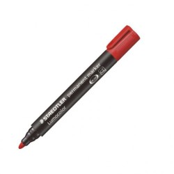 1367-MARCADOR PERMANENTE LUMOCOLOR 352 TRAZO 2MM. ROJO STAEDTLER 352-2