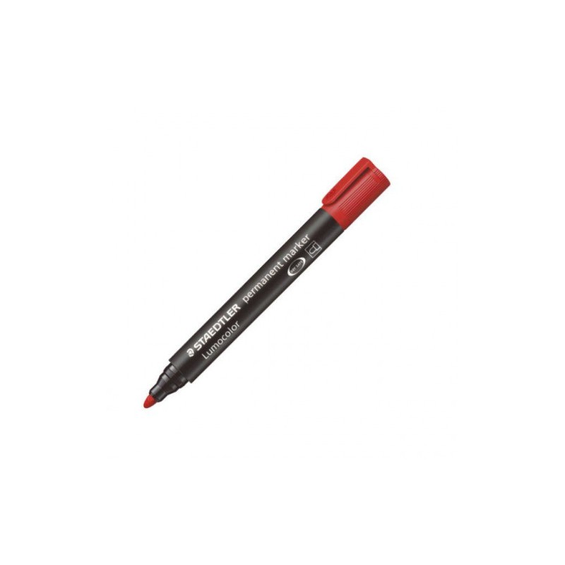 1367-MARCADOR PERMANENTE LUMOCOLOR 352 TRAZO 2MM. ROJO STAEDTLER 352-2 1367-MARCADOR PERMANENTE LUMOCOLOR 352 TRAZO 2MM. ROJO STAEDTLER 352-2