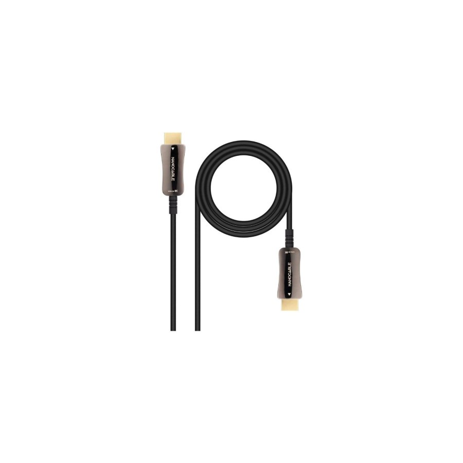 13689-NANOCABLE CABLE HDMI V2.1 AOC 8K@60HZ 4K@120HZ 48Gbps 10 M 13689-NANOCABLE CABLE HDMI V2.1 AOC 8K@60HZ 4K@120HZ 48Gbps 10 M
