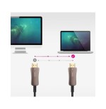 13691-NANOCABLE CABLE HDMI V2.1 AOC 8K@60HZ 4K@120HZ 48Gbps 10 M