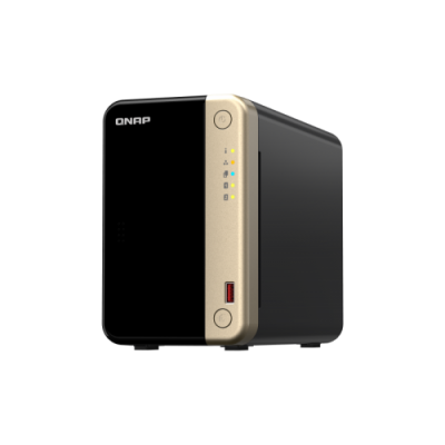 QNAP TS 264 NAS Torre Ethernet Negro Oro N5095