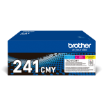 13750-Brother TN-241CMY cartucho de toner 3 pieza(s) Original Cian, Magenta, Amarillo