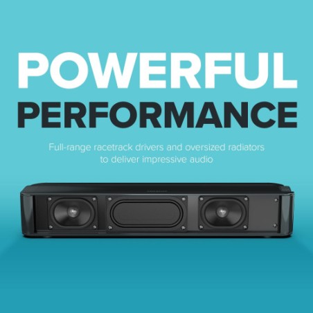 13761-CREATIVE SYS,SPKR STAGE SE BLUETOOTH MULTIMEDIA UNDER MONITOR SOUNDBAR