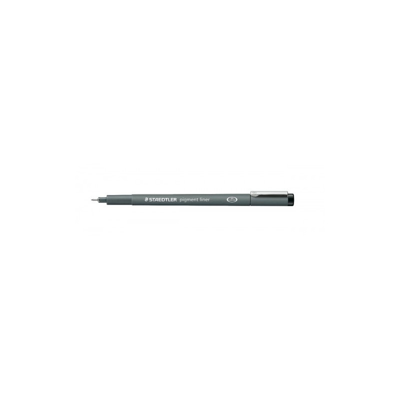 1379-ROTULADOR TINTA PIGMENTADA CALIBRADO PIGMENT LINER 0,2 MM. NEGRO STAEDTLER 308 02-9 1379-ROTULADOR TINTA PIGMENTADA CALIBRADO PIGMENT LINER 0,2 MM. NEGRO STAEDTLER 308 02-9