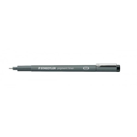 1379-ROTULADOR TINTA PIGMENTADA CALIBRADO PIGMENT LINER 0,2 MM. NEGRO STAEDTLER 308 02-9