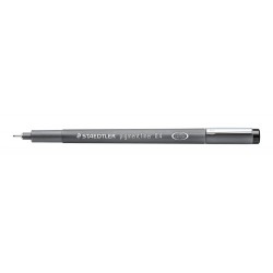 1380-ROTULADOR TINTA PIGMENTADA CALIBRADO PIGMENT LINER 0,4 MM. NEGRO STAEDTLER 308 04-9