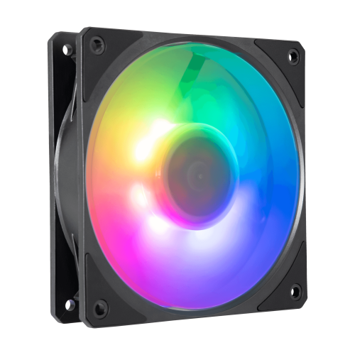 13829-Cooler Master Mobius 120P ARGB Carcasa del ordenador Ventilador Negro