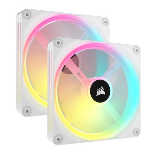 13852-Corsair CO-9051008-WW sistema de refrigeracion para ordenador Carcasa del ordenador Ventilador 14 cm Blanco 2 piez