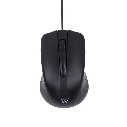 13877-Ewent EW3300 raton Ambidextro USB tipo A Optico 1000 DPI
