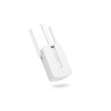 139-Mercusys MW300RE ampliador de red Transmisor y receptor de red Blanco
