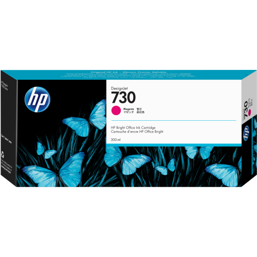 13907-HP Cartucho de tinta DesignJet 730 magenta de 300 ml