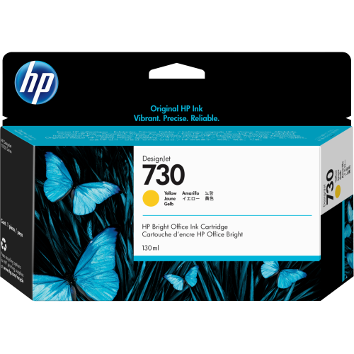 13909-HP Cartucho de tinta DesignJet 730 amarillo de 130 ml