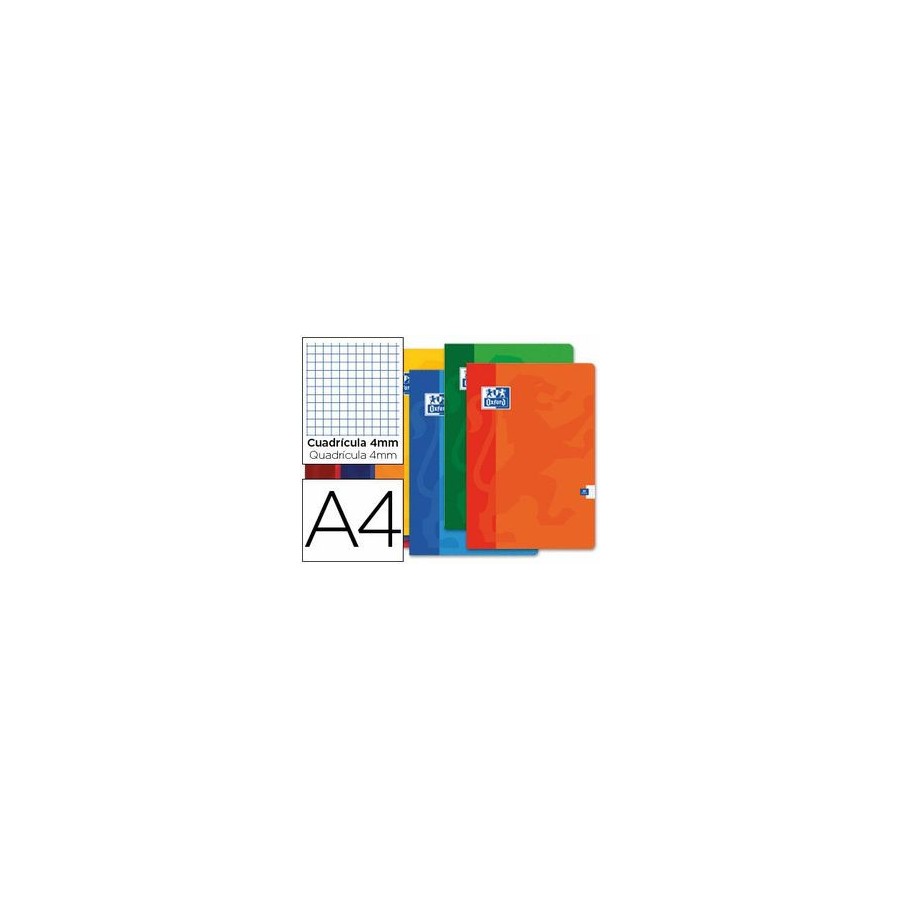 13928-LIBRETA GRAPADA 48 HOJAS 90 GR FORMATO A4 CUADRICULA 4X4 COLORES SURTIDOS ANCOR 092752 13928-LIBRETA GRAPADA 48 HOJAS 90 GR FORMATO A4 CUADRICULA 4X4 COLORES SURTIDOS ANCOR 092752