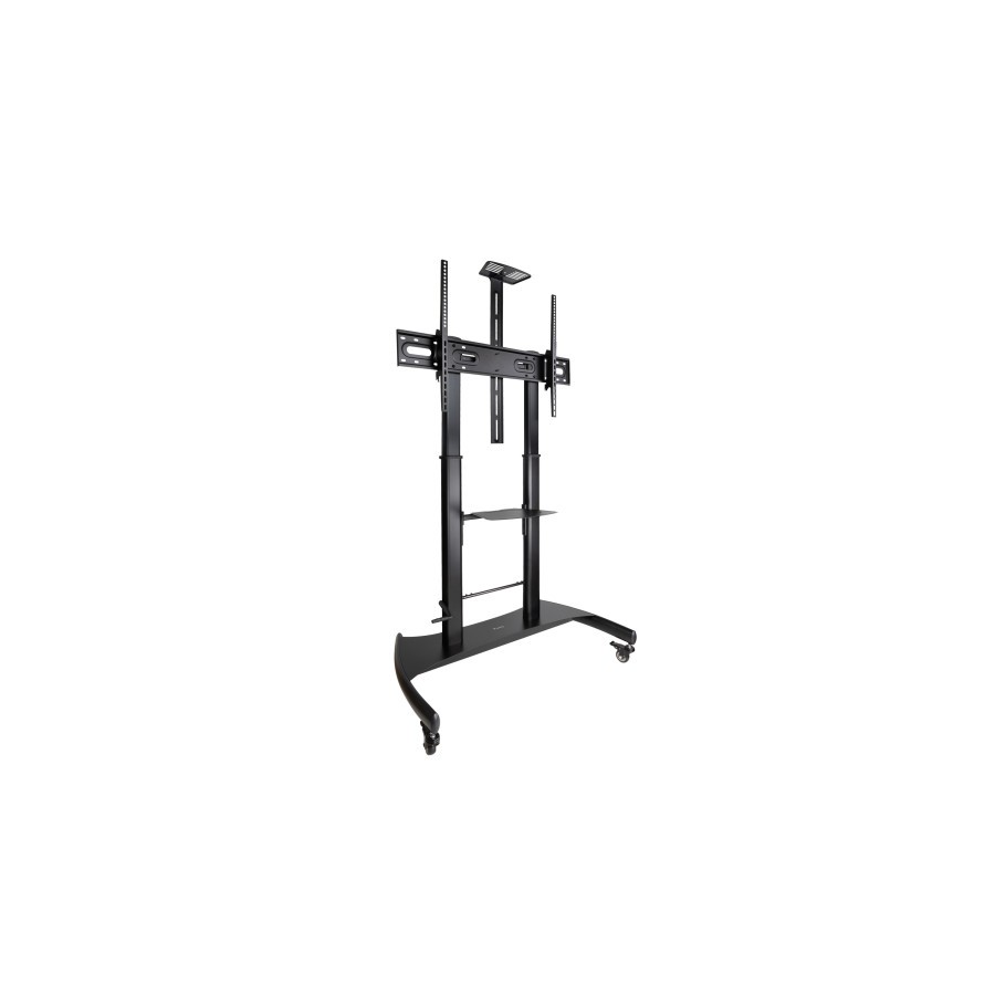 13933-TooQ Ares Soporte de Suelo con Ruedas con Regulacion de Altura para Pantallas 60"-100" 13933-TooQ Ares Soporte de Suelo con Ruedas con Regulacion de Altura para Pantallas 60"-100"