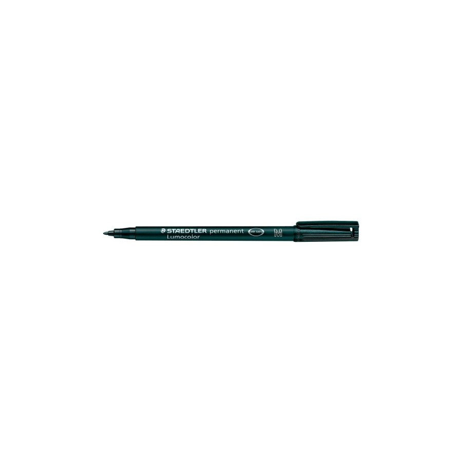 1394-MARCADOR LUMOCOLOR PERMANENTE PUNTA MEDIA 1MM. NEGRO STAEDTLER 317-9 1394-MARCADOR LUMOCOLOR PERMANENTE PUNTA MEDIA 1MM. NEGRO STAEDTLER 317-9