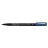1395-MARCADOR LUMOCOLOR PERMANENTE PUNTA MEDIA 1MM. AZUL STAEDTLER 317-3