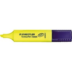 1400-MARCADOR FLUORESCENTE TEXTSURFER CLASSIC 1-5MM. AMARILLO STAEDTLER 364-1