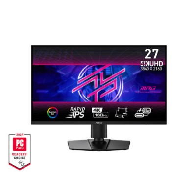 MSI MONITOR MPG 274URF QD 27 69CM IPPS UHD 3840X2160 UHD160HZ NEGRO