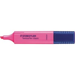 1401-MARCADOR FLUORESCENTE TEXTSURFER CLASSIC 1-5MM. ROSA STAEDTLER 364-23