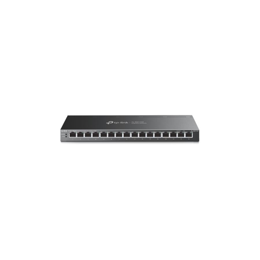 14022-TP-Link TL-SG116P switch No administrado Gigabit Ethernet (10/100/1000) Negro 14022-TP-Link TL-SG116P switch No administrado Gigabit Ethernet (10/100/1000) Negro