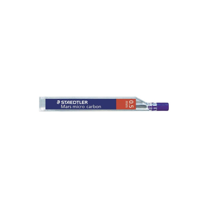1408-TUBO DE 12 MINAS 0,5MM. ALTA CALIDAD GRADUACION HB STAEDTLER 250 05-HB