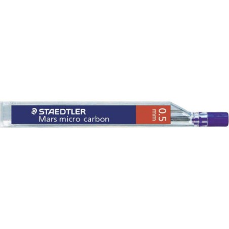 1408-TUBO DE 12 MINAS 0,5MM. ALTA CALIDAD GRADUACION HB STAEDTLER 250 05-HB