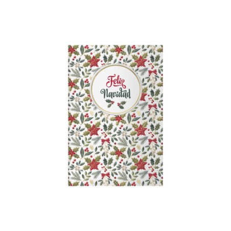 14088-PACK 6 TARJETAS DE FELICITACION NAVIDAD - TAMANO 11,5 X 17 CM - MODELO PASCUA DOHE 70001