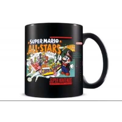 TAZA DESAYUNO COLOR SUPER MARIO ALL STARS PYRAMID MGB26389