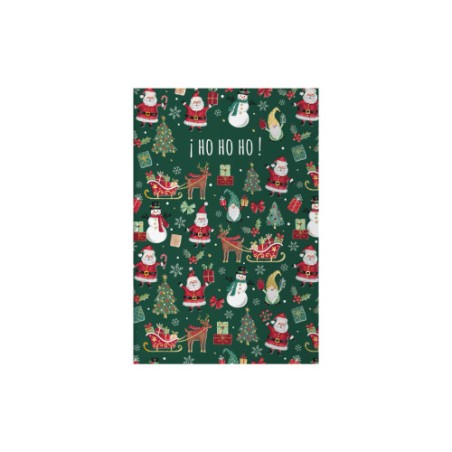 14098-PACK 6 TARJETAS DE FELICITACION NAVIDAD - TAMANO 11,5 X 17 CM - MODELO GIFT DOHE 70030