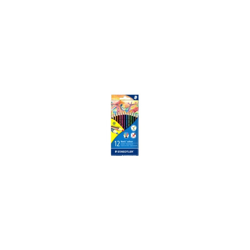 1413-ESTUCHE 12 LAPICES DE COLORES NORIS COLOUR SURTIDOS STAEDTLER 185 C12 1413-ESTUCHE 12 LAPICES DE COLORES NORIS COLOUR SURTIDOS STAEDTLER 185 C12