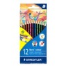 1413-ESTUCHE 12 LAPICES DE COLORES NORIS COLOUR SURTIDOS STAEDTLER 185 C12