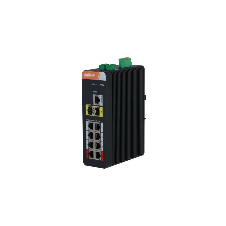 14134-(DH-IS4210-8GT-120) DAHUA SWITCH INDUSTRIAL L2 GESTIONABLE POE 2.0 WATCHDOG 8 PUERTOS + 2 GIGABIT SFP 14134-(DH-IS4210-8GT-120) DAHUA SWITCH INDUSTRIAL L2 GESTIONABLE POE 2.0 WATCHDOG 8 PUERTOS + 2 GIGABIT SFP