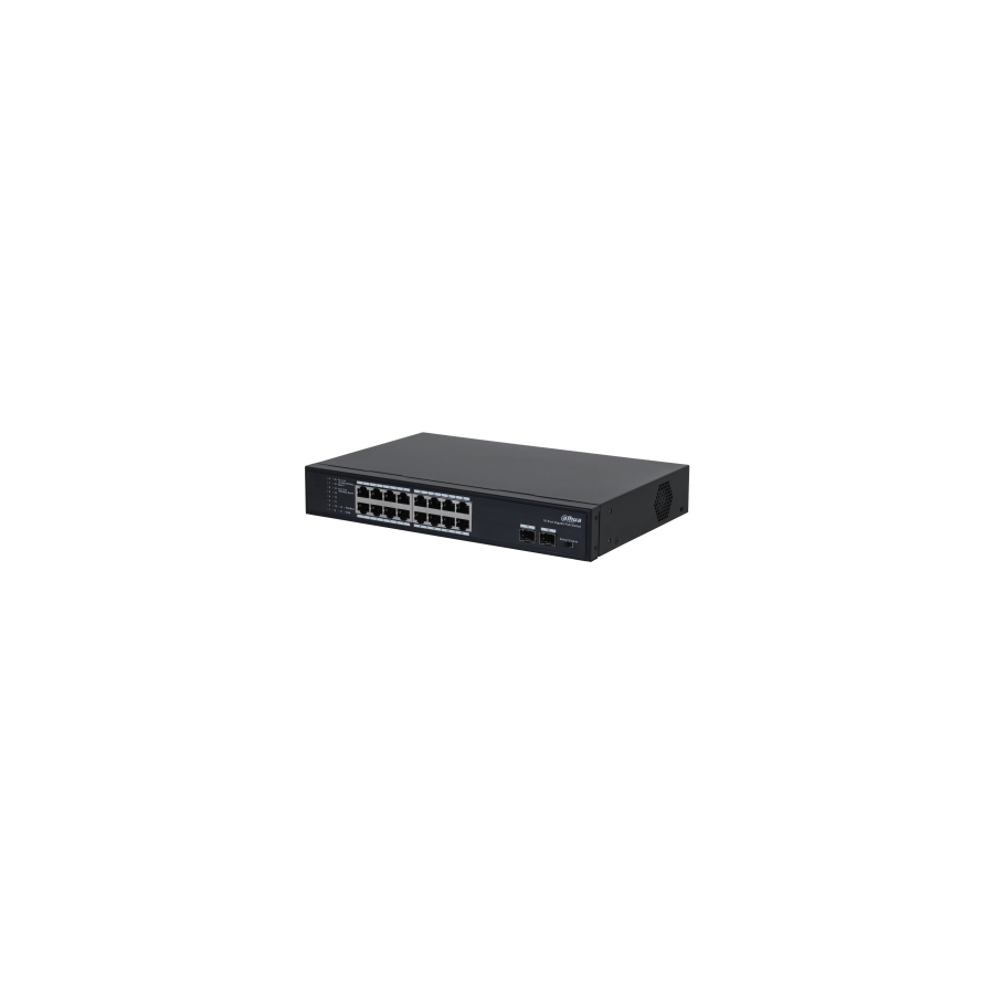 14142-(DH-PFS3218-16GT-135) DAHUA SWITCH L2 POE 16 PUERTOS + 2 GIGABIT SFP 14142-(DH-PFS3218-16GT-135) DAHUA SWITCH L2 POE 16 PUERTOS + 2 GIGABIT SFP