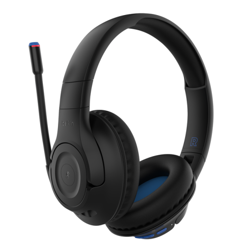 14144-BELKIN AURICULARES INALAMBRICOS CIRCUMAURALES PARA NINOS NEGRO