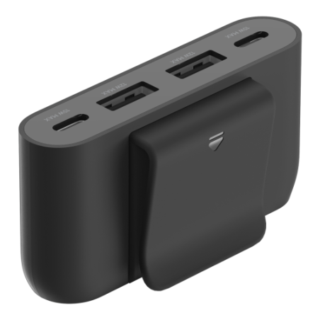 14178-Belkin BUZ001bt2MBKB7 USB Tipo C Negro