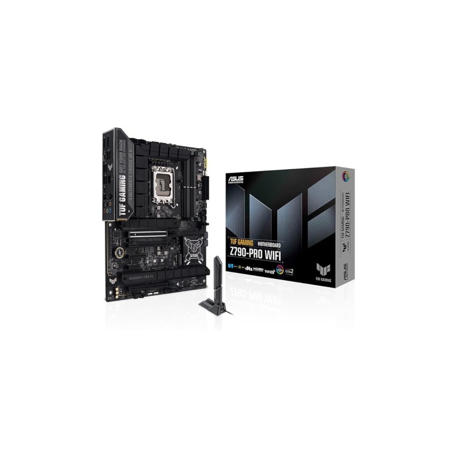 14196-PLACA ASUS TUF GAMING Z790-PRO WIFI,INTEL,1700,Z790,4DDR5,192GB,1 DP+1HDMI,4SATA+4M.2,3USB3.2+3USB-C,2.5GB+WIFI6E+