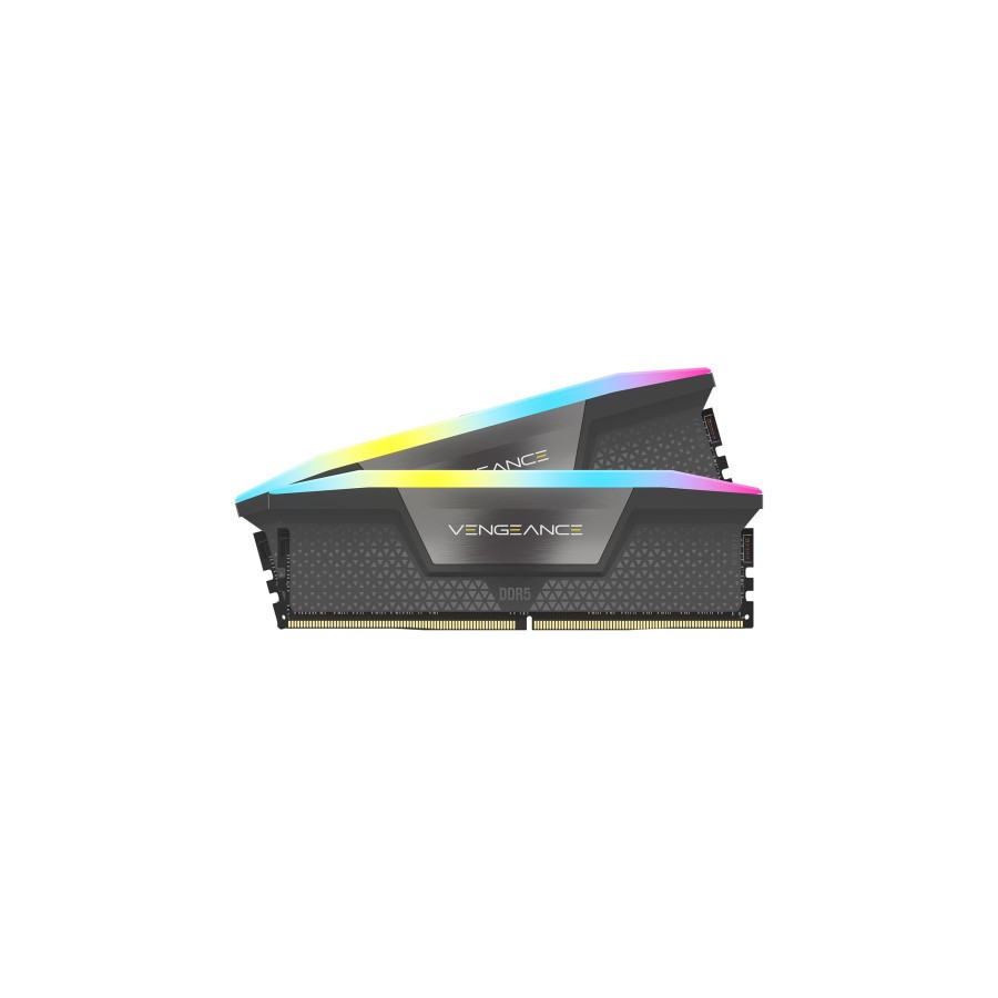 14217-MEMORIA CORSAIR DDR5 32GB 2X16GB PC6000 VENGEANCE RGB CMH32GX5M2E6000Z36