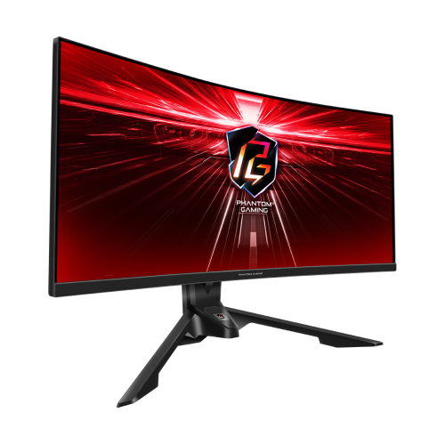 14239-Asrock PG34WQ15R3A pantalla para PC 86,4 cm (34") 3440 x 1440 Pixeles Wide Quad HD OLED Negro