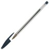 1424-BOLIGRAFO CRISTAL CUERPO TRANSPARENTE TRAZO 0,4 MM. COLOR NEGRO BIC 8373639