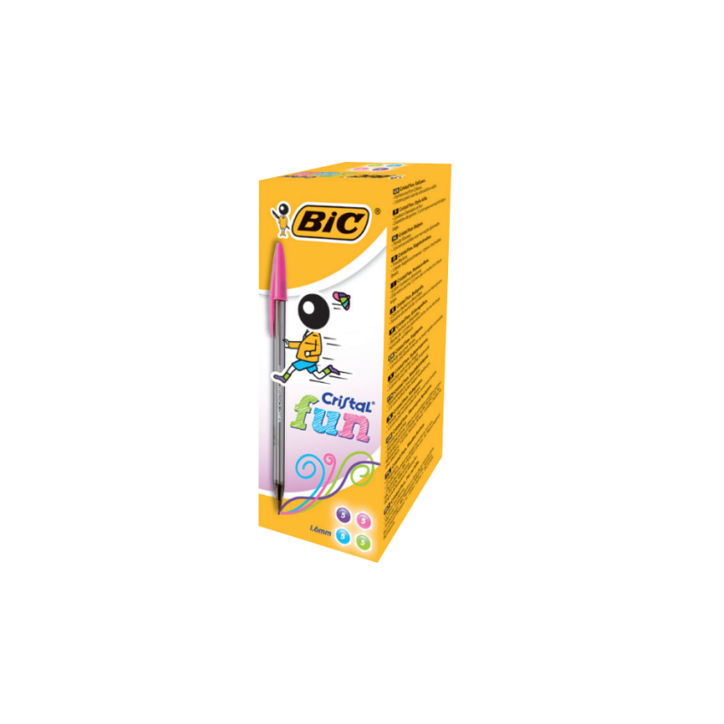 1430-BIC Cristal Fun Violeta Boligrafo 20 pieza(s) 1430-BIC Cristal Fun Violeta Boligrafo 20 pieza(s)