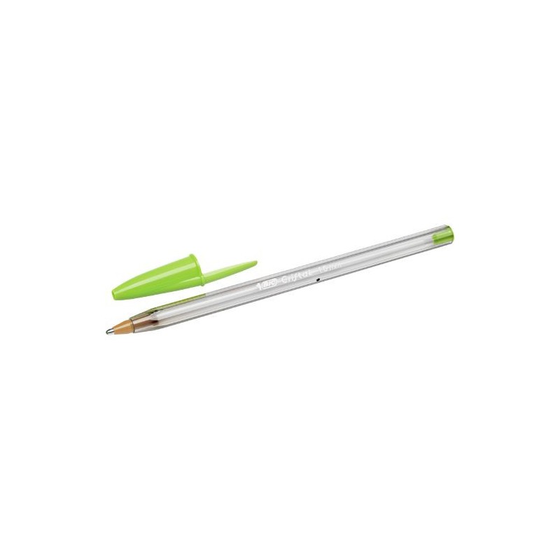 1432-BOLIGRAFO CRISTAL FUN TRAZO 0,6 MM. COLOR LIMA BIC 927885. 1432-BOLIGRAFO CRISTAL FUN TRAZO 0,6 MM. COLOR LIMA BIC 927885.