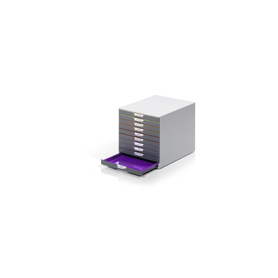 14456-MODULO 10 CAJONES VARICOLORR10 DURABLE 761058 14456-MODULO 10 CAJONES VARICOLORR10 DURABLE 761058