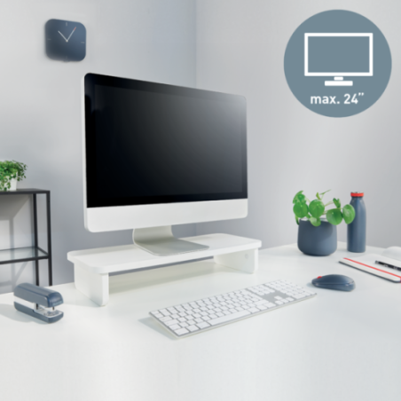 14475-SOPORTE ELEVADOR PARA MONITOR BLANCO ERGO LEITZ 64340001