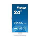 14500-MONITOR IIYAMA 24" PROLITE XUB2492HSU-W6, IPS, 100HZ, 0,4MS, USB, HDMI, DISPLAYPORT, ALT 2x2W, ALTU, GIRO, INCLI,