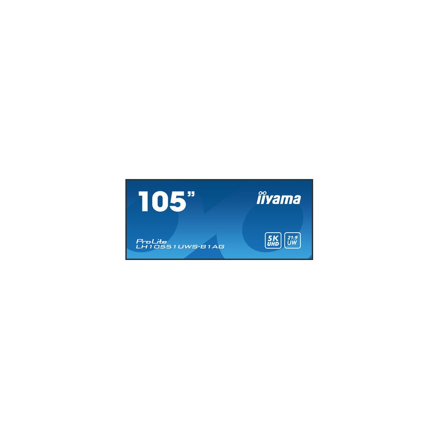 14543-MONITOR PROFESIONAL IIYAMA 105" (LH10551UWS-B1AG) / TIEMPO OPERACION 24/7 / USO HORIZONTAL Y VERTICAL / IPS / 5120 14543-MONITOR PROFESIONAL IIYAMA 105" (LH10551UWS-B1AG) / TIEMPO OPERACION 24/7 / USO HORIZONTAL Y VERTICAL / IPS / 5120