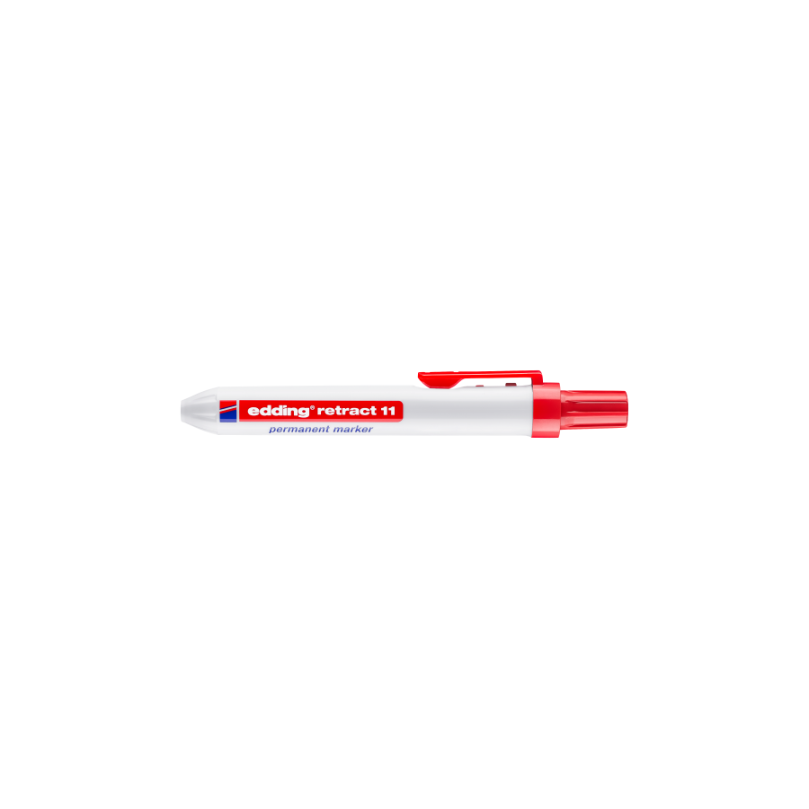 14548-MARCADOR PERMANENTE RETRACTIL PUNTA REDONDA TRAZO 1,5-3 MM. COLOR ROJO EDDING 11-02 14548-MARCADOR PERMANENTE RETRACTIL PUNTA REDONDA TRAZO 1,5-3 MM. COLOR ROJO EDDING 11-02
