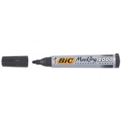 1462-MARCADOR PERMANENTE 2000 PUNTA REDONDA TRAZO 1,7MM NEGRO BIC 8209153